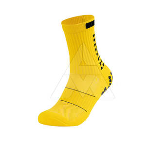 Service OEM, chaussettes de sport de style nouveau, chaussettes de sport de haute qualité, confortables, couleur jaune, chaussettes de sport - Product Image 2