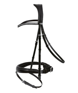 Snaffle Bridle Deportes y entretenimiento Outdoor Asequible Luxury Sports Horse Racing Bridle Personalización Bitless Bridle - Product Image 5