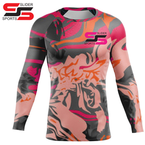 OEM ODM <b>Rash</b> Guard <b>Men</b> Sublimation Printed Spandex <b>Rash</b> Guard Gym Surfing Diving Baselayers Compression Shirts <b>Rash</b> <b>Vest</b> - Product Image 1