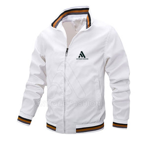 Chaqueta Bomber de Invierno para Hombre de Alta Calidad, Cuello Alto, Logotipo Frontal Personalizable, Diseño Transpirable e Impermeable, Venta al Por Mayor - Product Image 1