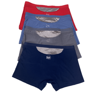 Ropa interior de punto de fibra plateada para hombre, rentable, Calzoncillos Bóxer con logotipo bordado, pantalones cortos de protección de estilo adulto personalizables - Product Image 6