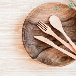 ชุดช้อนส้อมไม้ไผ่แบบใช้แล้วทิ้งสำหรับเดินทางพร้อมโลโก้เลเซอร์แกะสลักแพ็คแบบกำหนดเองในเวียดนาม - Product Image 5