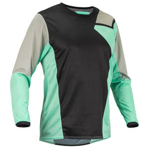 เสื้อแข่งมืออาชีพสำหรับผู้ชาย ระบายอากาศได้ดี แห้งเร็ว สวมใส่สบาย แขนยาว เหมาะสำหรับกิจกรรมกลางแจ้ง พร้อมบริการพิมพ์ชื่อทีมตามสั่ง - Product Image 1