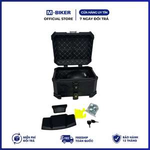 M-Biker 30L Top Case en Alliage d'Aluminium Étanche Léger 8kg Fixation Véhicule Verrouillage Sécurisé pour Rangement Pratique Équipement de Voyage - Product Image 5