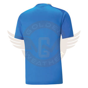Uniforme de football de qualité supérieure, vente chaude, matériaux écologiques, sublimation, fabrication sur mesure OEM, évacuation de l'humidité, séchage rapide - Product Image 3