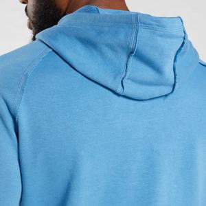 Pull-over à capuche 100% coton pour hommes, coupe normale, broderie de logo personnalisé, respirant avec motif imprimé en 3D - Product Image 2