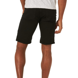 Short en jean de haute qualité pour hommes-Short de course de gymnastique en coton biologique solide et écologique avec logo et taille personnalisables - Product Image 2