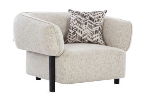 Canapé 4 places en tissu classique de qualité supérieure avec dossier large et accoudoirs incurvés, soutien dorsal confortable avec coussins, en vente - Product Image 6