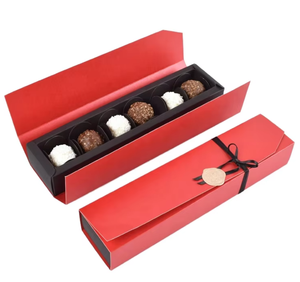 Ensemble collier et boucles d'oreilles brodées de perles vertes, boîte miroir, logo personnalisé, emballage écologique en bois massif pour bagues et bijoux - Product Image 6