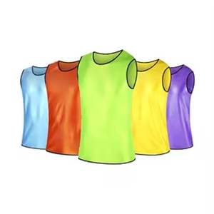 Servicio OEM Impresión por sublimación Uniforme de fútbol Baberos de fútbol transpirables y ligeros para la colección de verano - Product Image 6