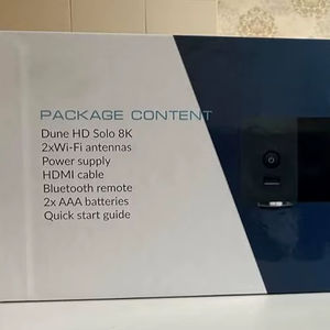 ดูน เอชดี แม็กซ์ 8K, เครื่องเล่นมีเดียขนาดเต็มรูปแบบ, กล่องแอนดรอยด์, ดอลบีวิสิโอ, แอทโม, ช่องใส่ฮาร์ดดิสก์, พาวเวอร์ซัพพลายแบบ Linear - Product Image 1