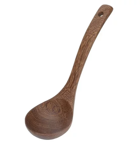 ช้อนซุปไม้/ช้อนส้อมไม้อะคาเซียสำหรับกำหนดขนาดได้4ชิ้นสำหรับสีไม้ธรรมชาติ - Product Image 6