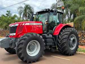 รถแทรกเตอร์มือสอง Massey Ferguson พร้อมห้องโดยสาร ระบบขับเคลื่อน 4 ล้อ เกียร์ 200 แรงม้า เครื่องยนต์แข็งแรง สภาพดี - Product Image 3