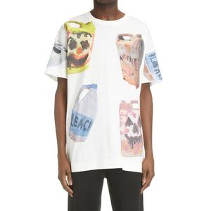 Camiseta de Talla Grande Personalizada para Hombre Más Barata, Impresión por Sublimación, Hombros Caídos, Estilo Urbano Informal, Camiseta de Talla Grande de Venta Caliente - Product Image 1