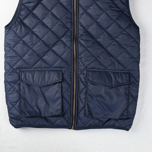 Custom Logo Unisex Coated Camouflage Zipper Gilet Puffer Quilted Waistcoat Jackets Bubble Warm Sleeveless <b>Heated</b> <b>Vests</b> Plus Size - Product Image 4