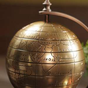 Soporte de globo antiguo, globo de lujo giratorio, modelo de exhibición, decoración Interior, artículos para el hogar y la Oficina, perfecto para usos de regalo - Product Image 2