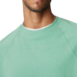 Best Selling Men Customized Sweatshirts Heavyweight Solid Color Unisex 100% Cotton <b>Thermal</b> Sleeve Casual Wear Men Sweatshirts - Product Image 4