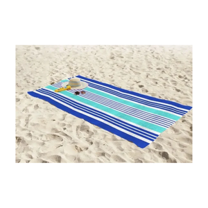 Vente en gros Fourniture en vrac personnalisée OEM ODM 100% coton brodé Gracelynn Séchage rapide Écologique Certifié GOTS Serviette de plage de qualité supérieure - Product Image 4