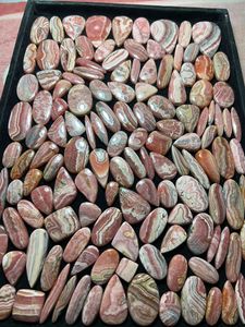 Rhodochrosite Verte 100% Naturelle en Vrac, Fournisseur Indien, Prix de Gros, Qualité AAA, Certifiée par un tiers, Cabochon pour la Fabrication de Bijoux - Product Image 2