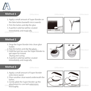 Adhesivo de extensión de pestañas profesional Super Bonder Gel 15ml aroma de limón embalaje OEM - Product Image 5