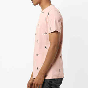 T-shirt 100% coton pour hommes Nouveau design Séchage rapide Vêtements de mode Bonne qualité Tissu éponge solide Séchage rapide T-shirt de couleur unie - Product Image 2