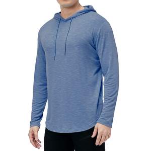 Men Autumn Workout Long Sleeves <b>Hoodie</b>-Lightweight Breathable Eco-Friendly <b>Gym</b> <b>Hoodie</b> Quick Dry Feature for Fitness Bodybuilding - Product Image 4