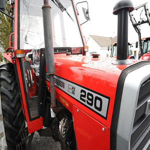 Tractor MF385 Massey Ferguson de 70HP con Tracción en las 4 Ruedas y Transmisión por Engranajes, con Bomba y Rodamientos de Caja de Cambios - Uso Agrícola, Precio Económico - Product Image 4