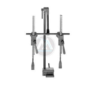 Favaloro Self Retaining Retractor Swivel Blades Single Post <b>Table</b> Rail Rack Pinion <b>Wheel</b> Adjust ZETOMEDPRO - Product Image 1
