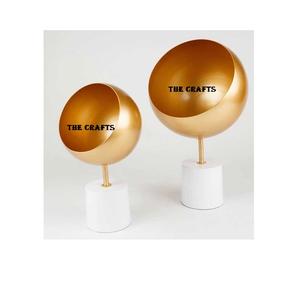 Portavelas de diseño fabuloso en portavelas de metal dorado pulido para fiesta de boda y uso de decoración del hogar - Product Image 4