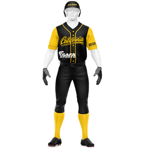 Uniforme de béisbol personalizado de alta calidad para hombres y mujeres, conjuntos de ropa deportiva al por mayor para softbol de talla grande, transpirable, de secado rápido - Product Image 3