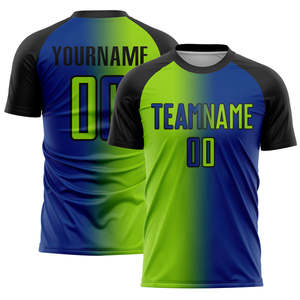 เสื้อเจอร์ซีย์ใส่เล่นฟุตบอลแห้งเร็วระบายอากาศได้ดีผ้าโพลีเอสเตอร์พิมพ์ซับลิเมชันขายส่ง100% - Product Image 2