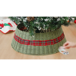 Nuevo y Moderno Collar Decorativo para Árbol de Navidad de Pasto Marino Natural, Color Personalizado, Tamaño Personalizado, Forma Cuadrada/Redonda para el Hogar - Product Image 5