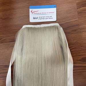 Nouveau produit Extensions de cheveux queue de cheval #12.0 couleur droite cheveux vietnamiens 100% cheveux humains prêts à expédier au prix de gros - Product Image 2