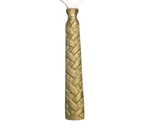 Ouvre-bouteille en métal doré de la meilleure qualité avec poignée au design gaufré à bas prix pour la maison de l'hôtel et le restaurant - Product Image 2