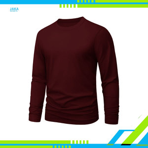 <b>Mens</b> Cotton <b>Long</b> <b>Sleeve</b> T Shirt Crew Neck Casual Soft Blank Basic Comfortable Daily Wear Classic Fashion Tee Breathable Front - Product Image 6