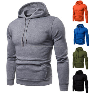 Hot Selling Cheap Cotton Custom Logo Long Sleeve Sports Mens Hoodies - Product Image 2