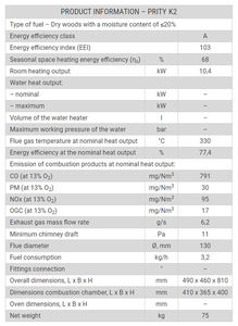 Direct Factory Supply Modern Design 75kg Wood Burning <b>Fireplace</b> <b>Black</b> Steel Material for Indoor Use Made in Bulgaria - Product Image 2