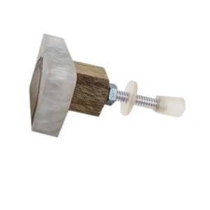 Boutons modernes en corne d'os en bois de résine pour armoires de cuisine commodes chambres entrepôts extérieurs ou poignées de traction - Product Image 2