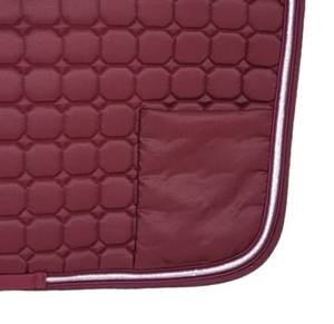 CLOVELIS IMPEX Tapis de selle en satin pour cheval, rembourrage en mousse 420 GSM, marque privée, vente en gros pour équipement d'équitation haut de gamme - Product Image 2