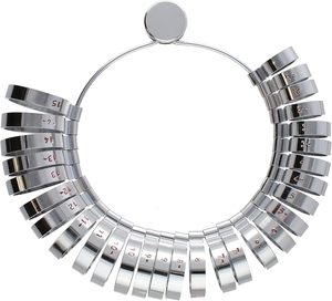 เครื่องวัดขนาดแหวนแบบวงกว้าง JIPSY, ขนาด 1-15 US, เครื่องวัดขนาดแหวน, เครื่องมือวัดขนาดแหวนสำหรับแหวนวงกว้าง, เครื่องวัดแหวน, เครื่องมือสำหรับงานเครื่องประดับ - Product Image 2