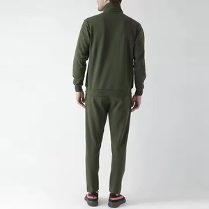 Ensemble de survêtement d'hiver unisexe grande taille, logo personnalisé, décontracté, respirant, sweat-shirt en polyester, sweat à capuche en polaire, motif uni, vente en gros - Product Image 2