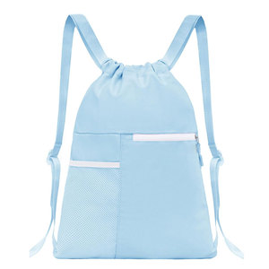 Bulk Supply Premium Foldable <b>Drawstring</b> Gym <b>Bag</b> with Reinforced Stitching Polyester Lining Smart Safety for Gym & Fitness Use - Product Image 1