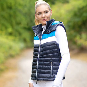 Gilet rembourré léger pour femme ulk pour l'équitation et les sports de plein air-Gilet équestre résistant à l'eau avec design personnalisé - Product Image 1