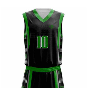 Ensembles de maillots de basket-ball 100% polyester respirants - Haute qualité, fabrication sur mesure avec un nouveau design, couleurs et tailles personnalisées, service OEM - Product Image 4
