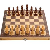 Fabriqué à la main conception dernière échiquier 100% écologique en bois ménage jeu échiquier disque meilleurs prix de vente
