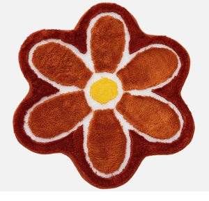 Hermosa alfombra multicolor hecha a mano, tamaño personalizable disponible en rojo y multicolor con patrón abstracto - Product Image 3