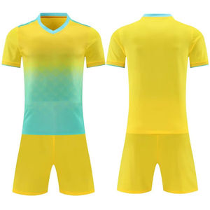 2025 nouveaux adultes hommes équipe en gros en vrac 100% Polyester personnalisé maillots de Football formation Football uniforme Football maillot ensemble complet - Product Image 1