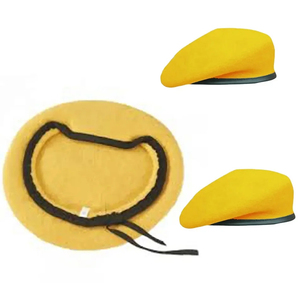 Boina de Algodón 100% de Primera Calidad de Pakistán, Sombrero de Campo de Lana 100% al por Mayor con Parche de Logotipo Personalizado - Product Image 1