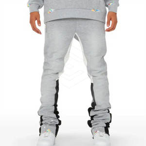 Survêtement évasé 100% coton élégant et confortable pour hommes col à capuche pour des vêtements d'hiver décontractés - Product Image 6