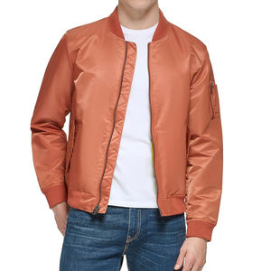Personalizada de alta calidad de los hombres Casual Bomber chaqueta de invierno rompevientos ropa de calle - Product Image 5